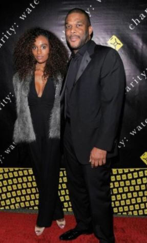 Willie Maxine Perry son Tyler Perry with Gelila.